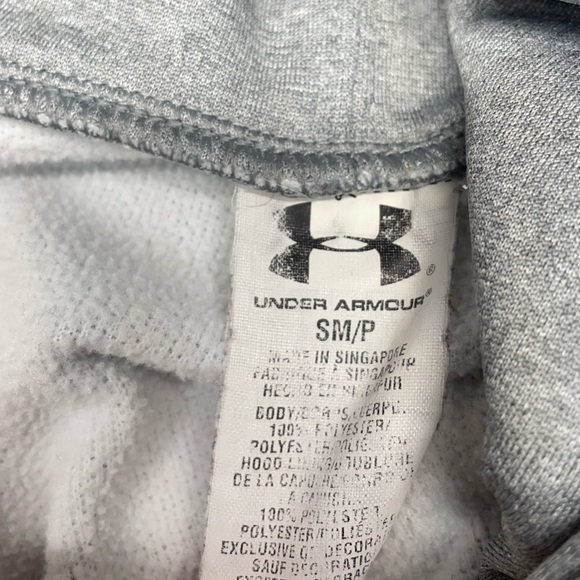 Men’s Under Armour Hoodie Sweatshirt Size Small Grey - Picture 4 of 4